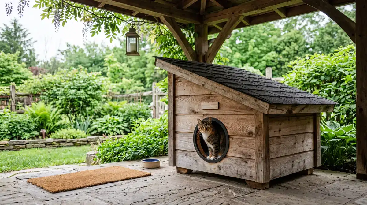 How to Choose a Cat House for Outdoor Cats