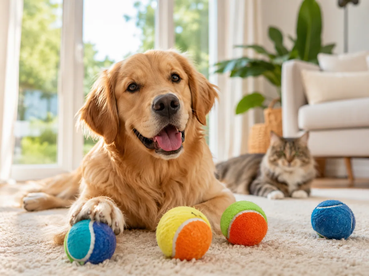 Safe Materials to Look for in Are Tennis Balls Safe For Dogs