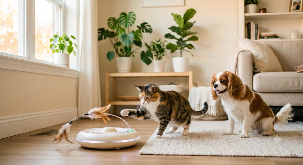 Building an Enriching Environment with Automatic Cat Toy For Indoor Cats