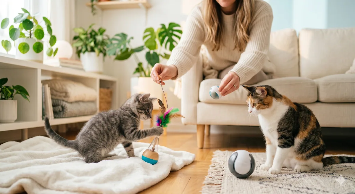 Choosing Automatic Cat Toys for Kittens vs Adult Cats