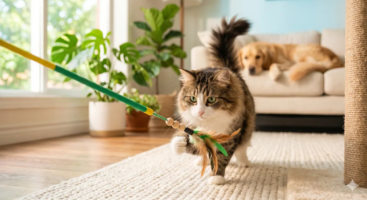How to Keep Your Cat Interested in Toys
