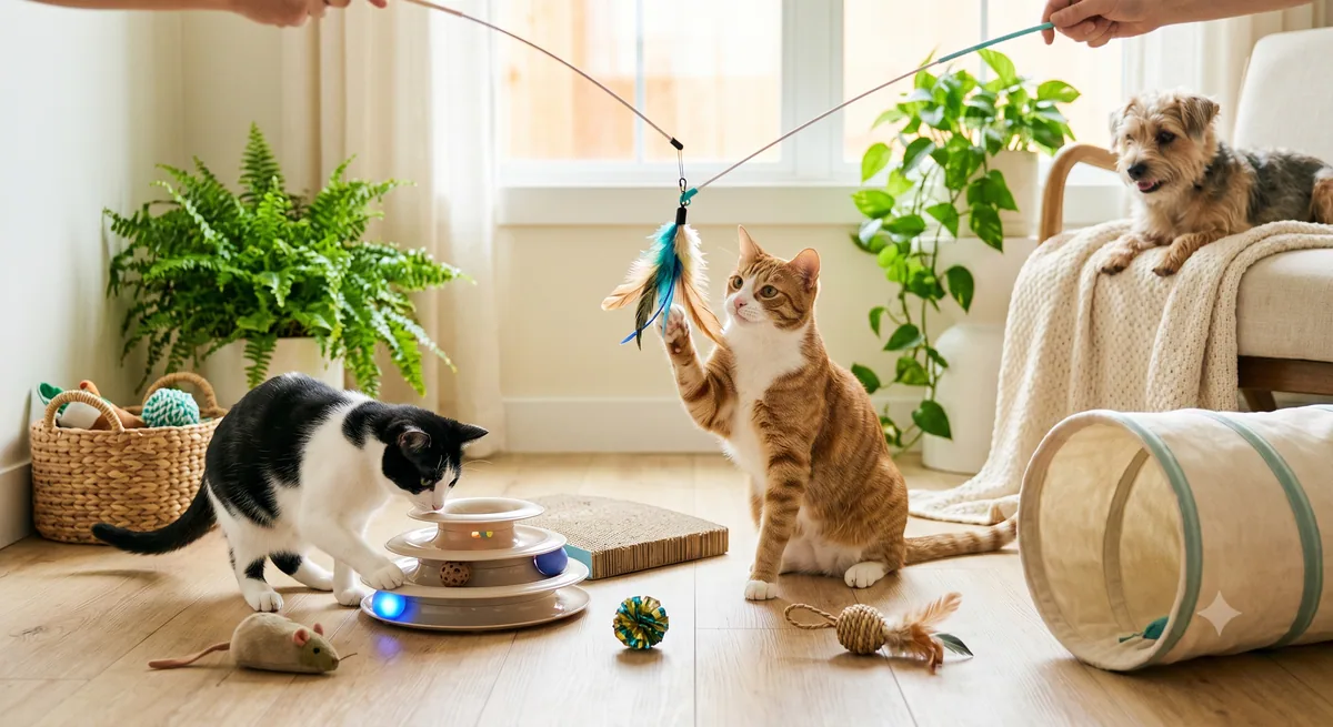 Building an Enriching Environment with Best Cat Toys For Indoor Cats