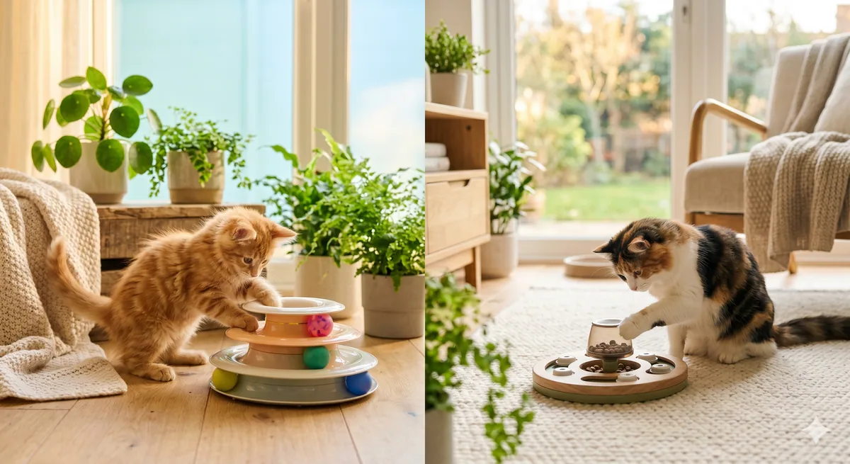 Choosing Best Interactive Cat Toys for Kittens vs Adult Cats