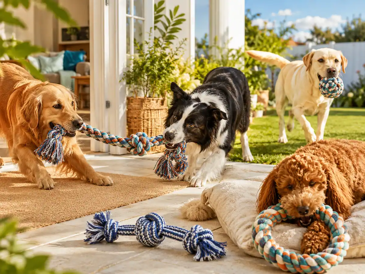 Different Types of Best Rope Toys For Dogs and When to Use Each