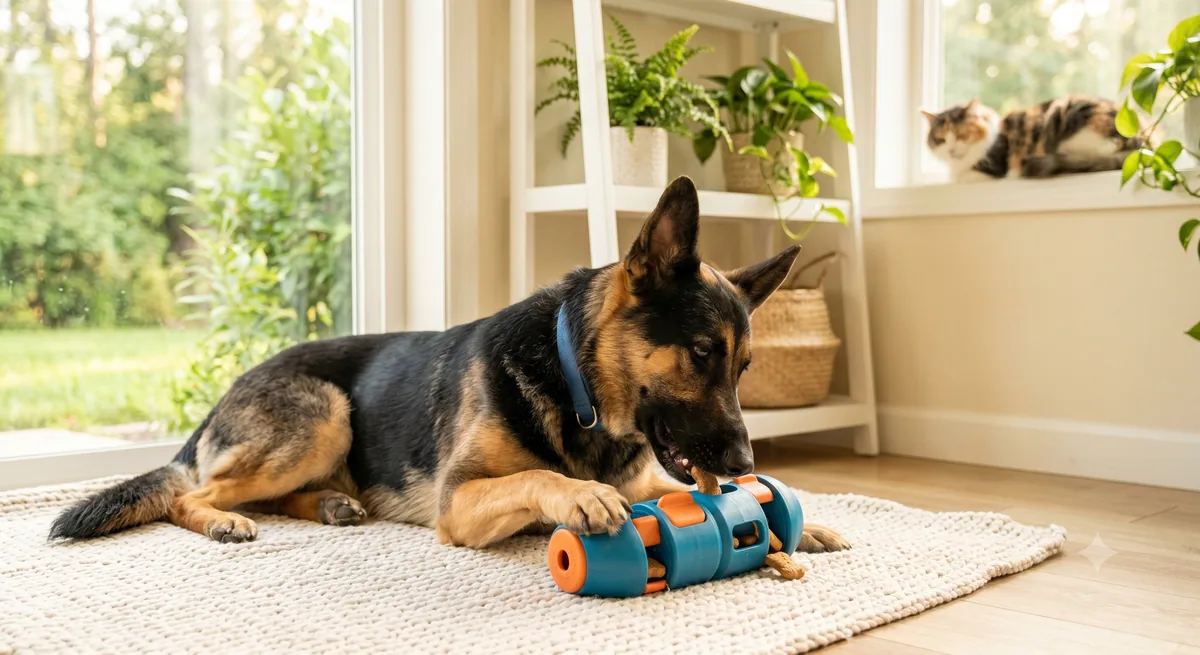 Best Puzzle Toys for German Shepherds