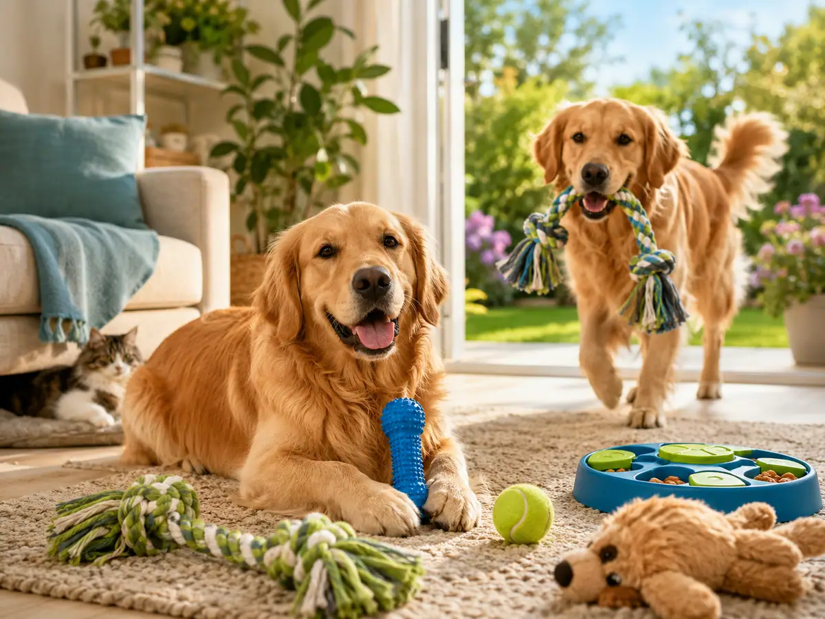Different Types of Best Toys For Golden Retrievers and When to Use Each