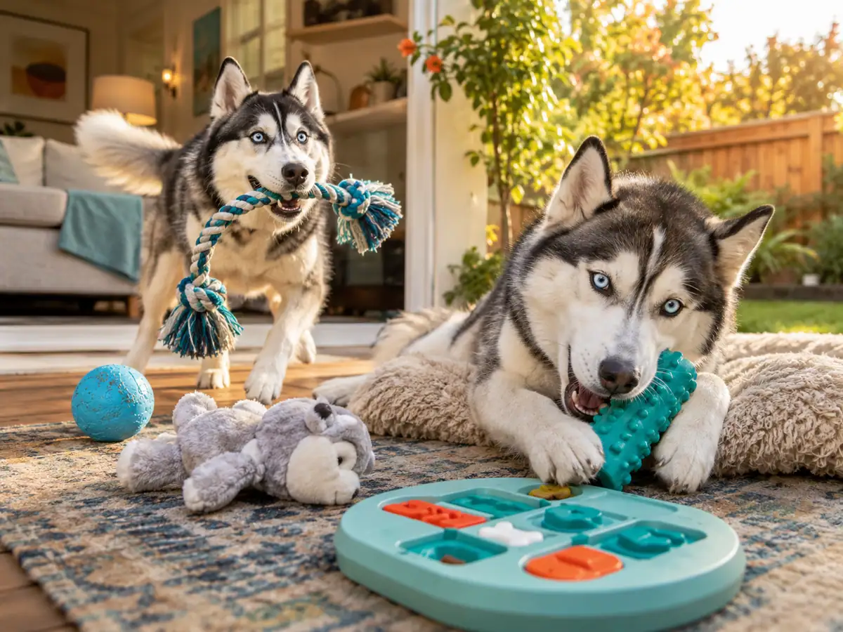 Different Types of Best Toys For Huskies and When to Use Each