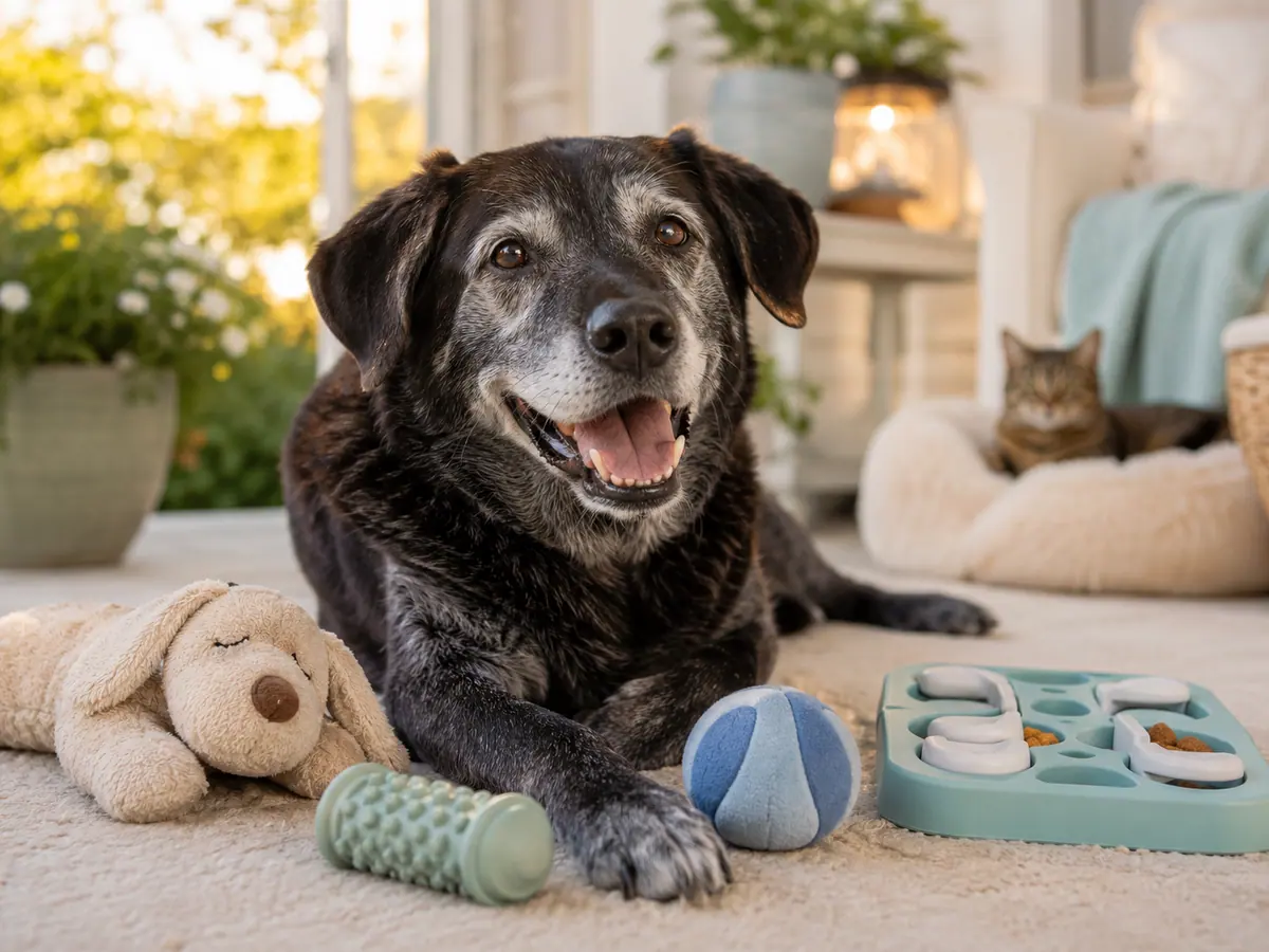 What to Look for in Toys for Senior Dogs