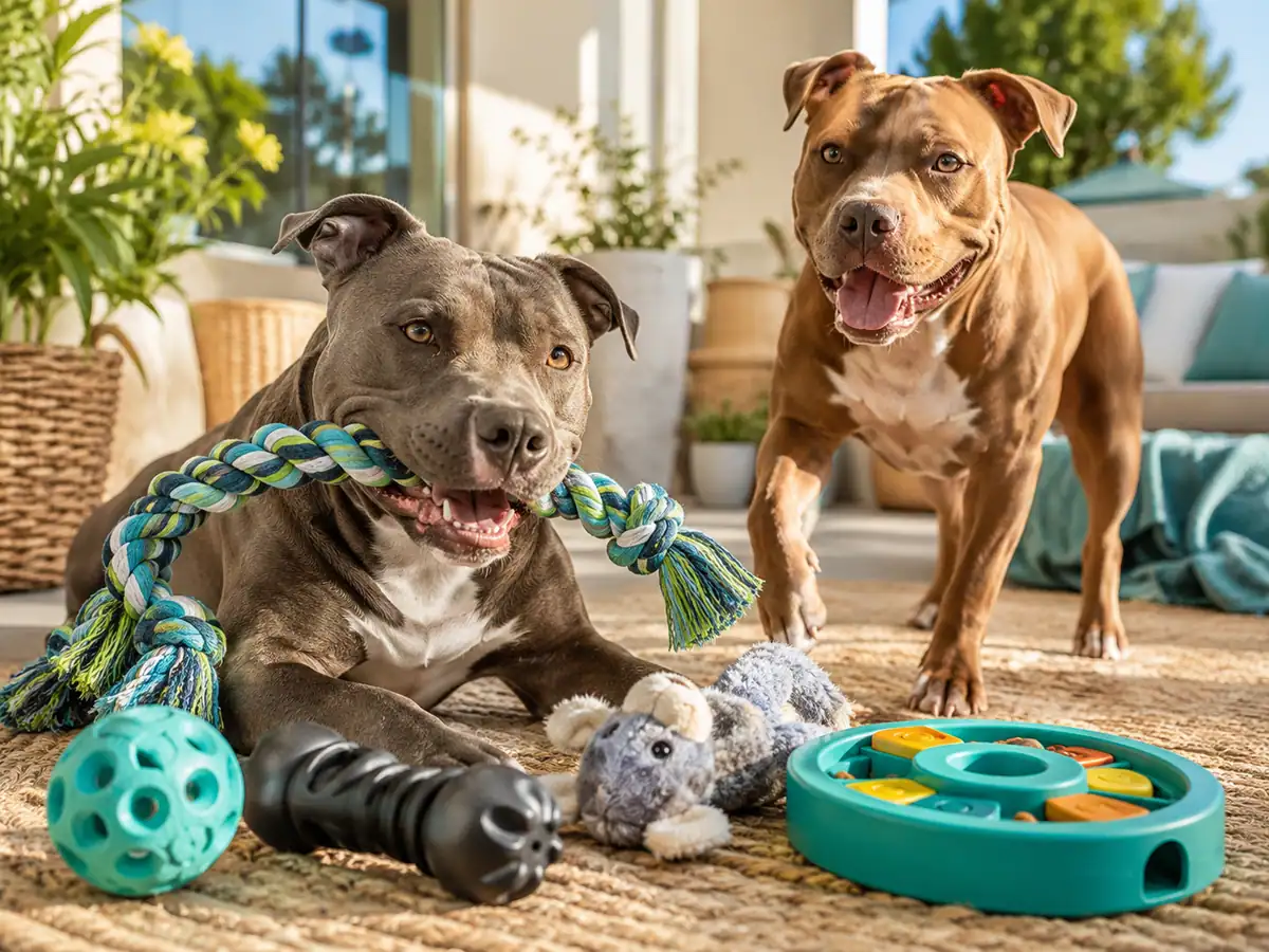 Different Types of Best Toys For Pit Bulls and When to Use Each