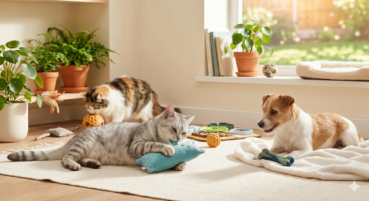Play Therapy for Anxious Cats