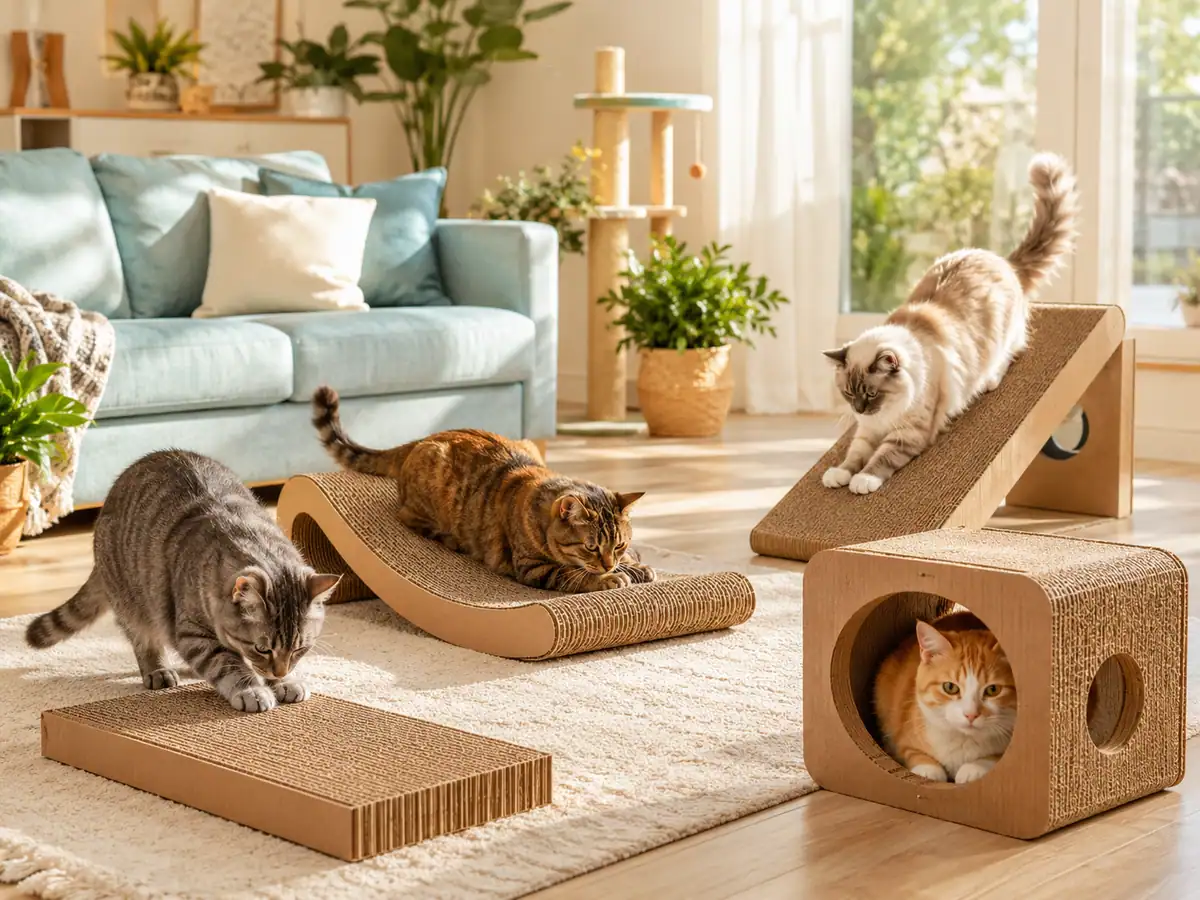 Types of Cardboard Cat Scratcher Every Cat Owner Should Know