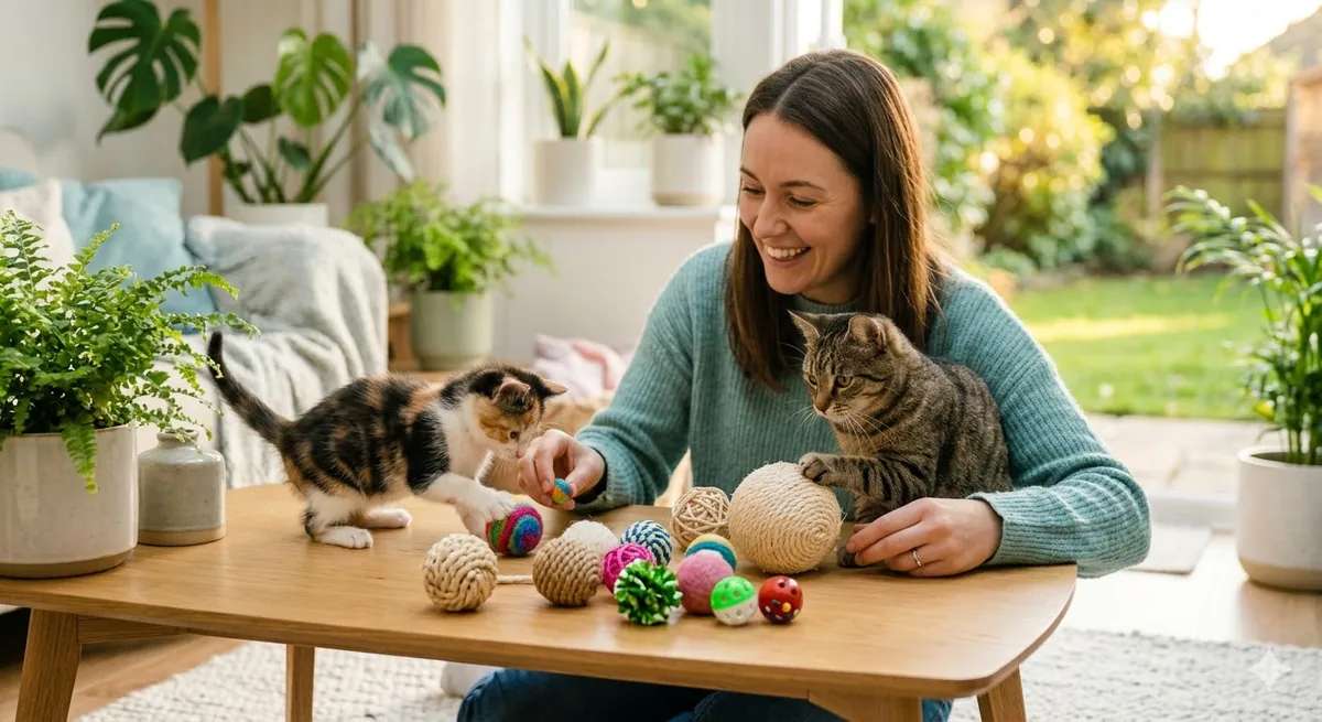 Choosing Cat Ball Toys for Kittens vs Adult Cats