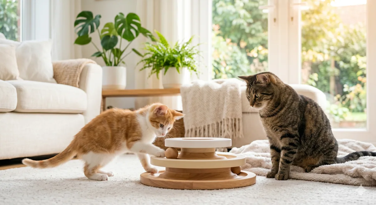Choosing Cat Ball Track Toy for Kittens vs Adult Cats