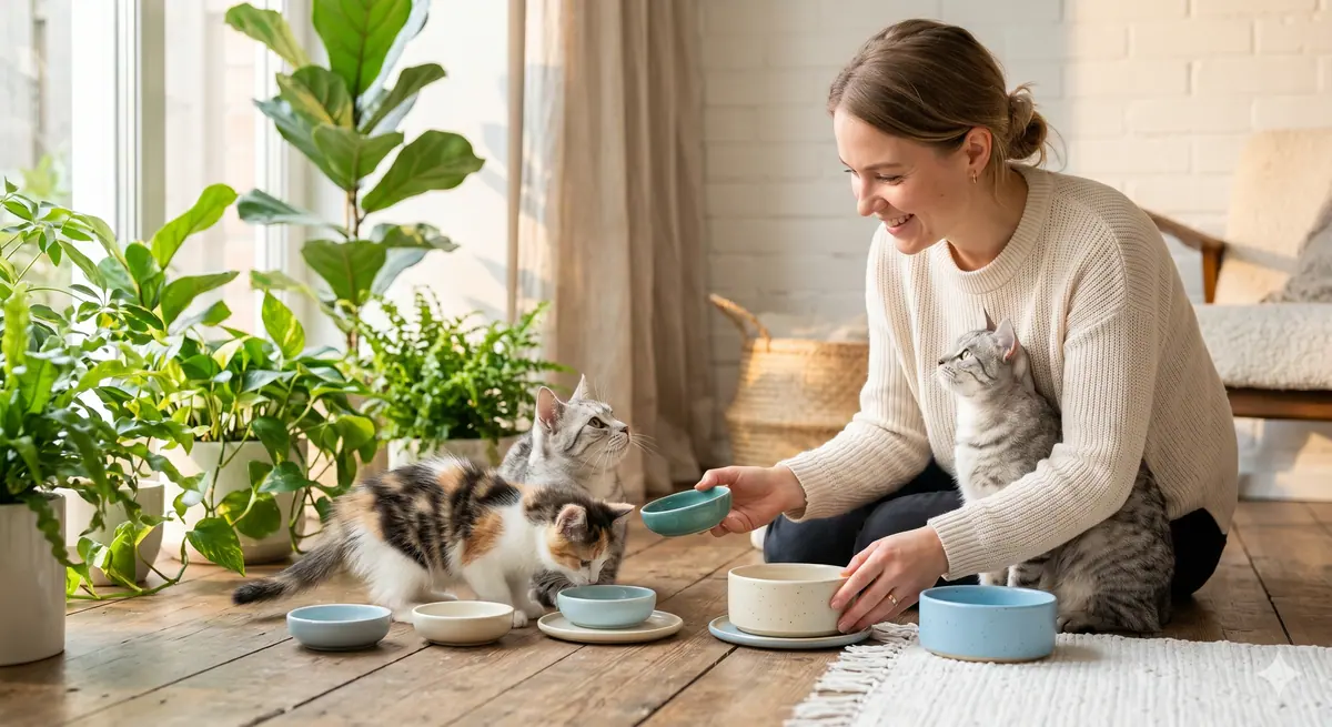 Choosing Cat Bowls for Kittens vs Adult Cats
