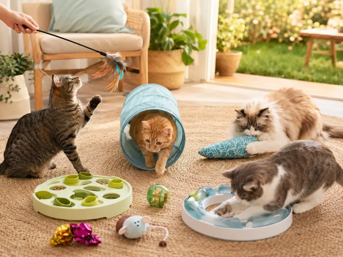 Types of Cat Enrichment Toys Every Cat Owner Should Know