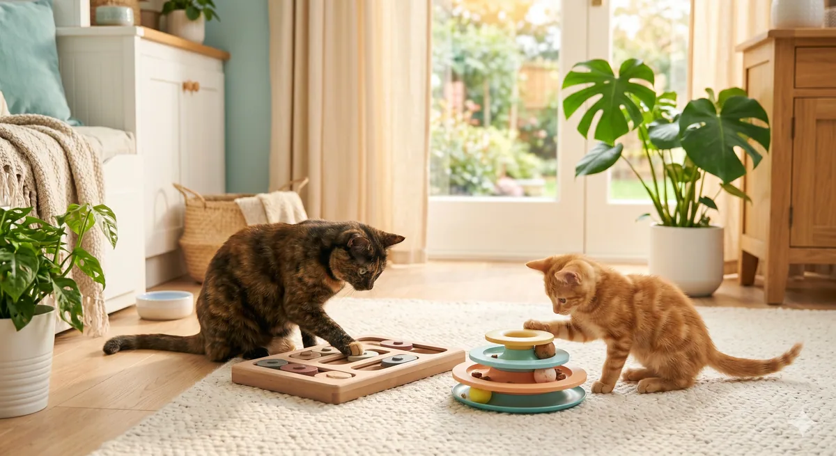 Choosing Cat Puzzle Toys for Kittens vs Adult Cats