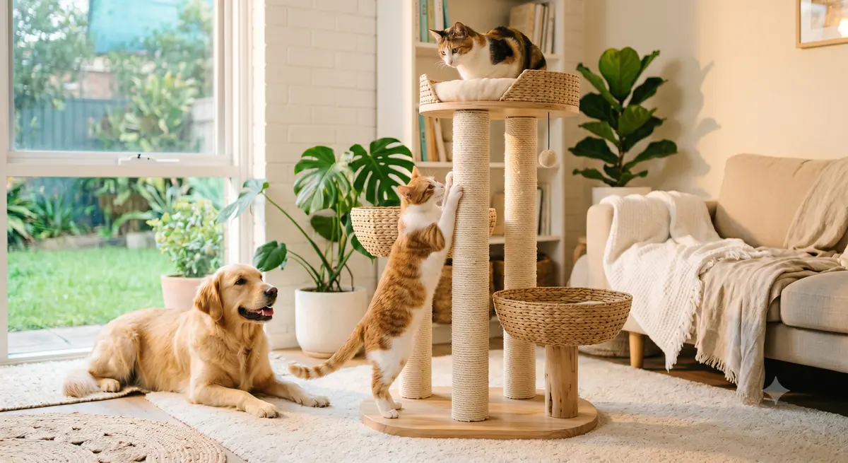Building an Enriching Environment with Cat Scratcher