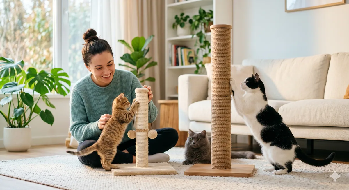 Choosing Cat Scratcher for Kittens vs Adult Cats