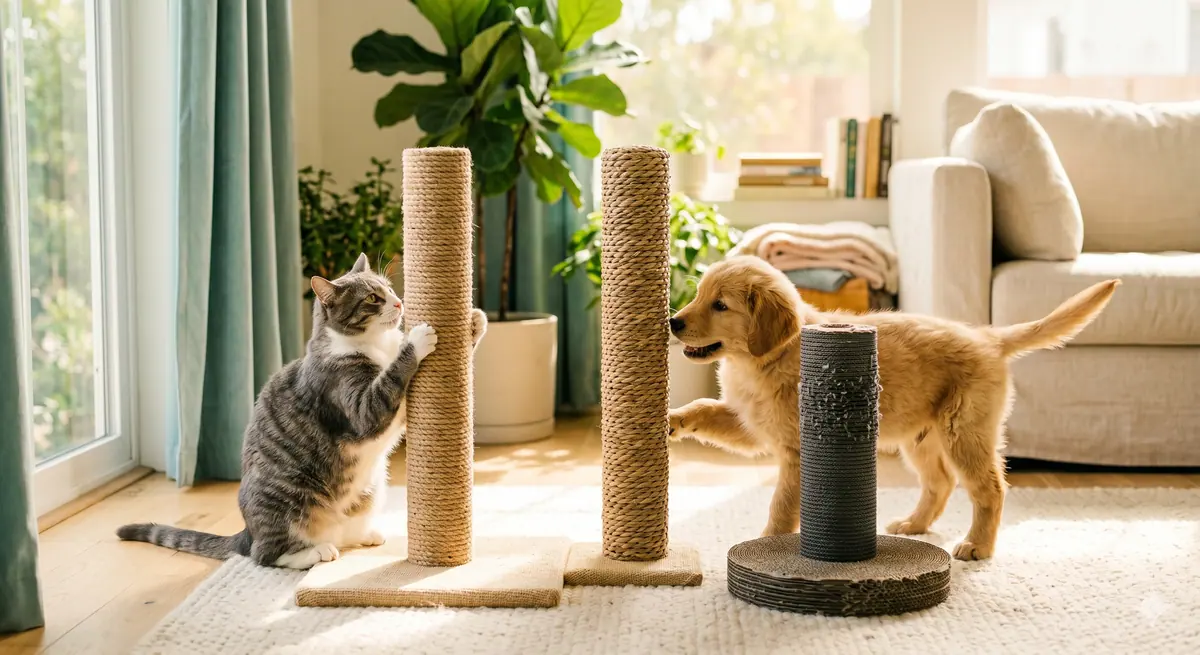 Scratching Post Materials Compared