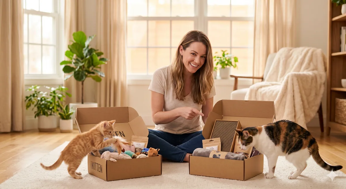 Choosing Cat Subscription Box for Kittens vs Adult Cats