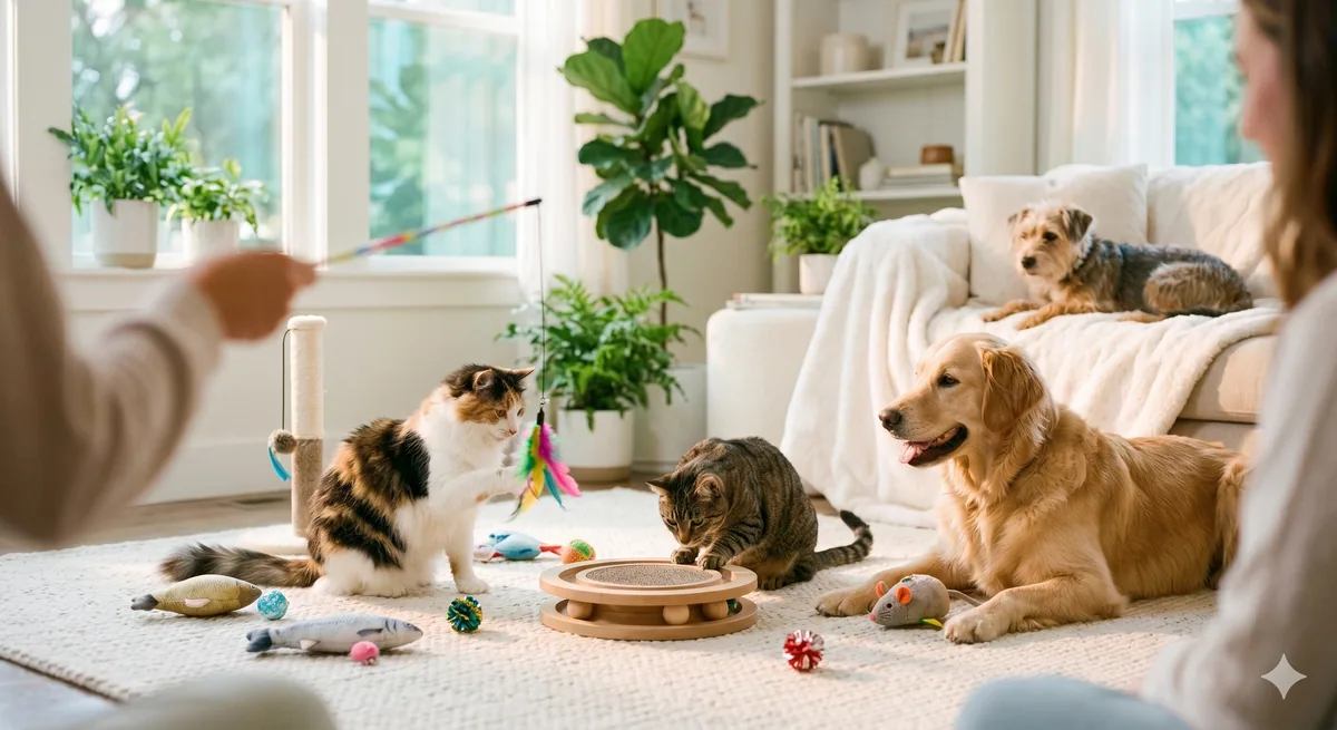 Building an Enriching Environment with Cat Toy Set