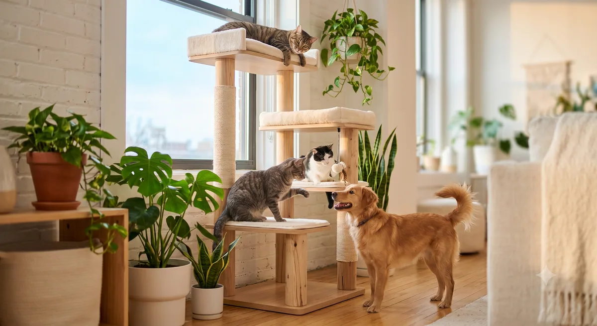 Building an Enriching Environment with Cat Tree