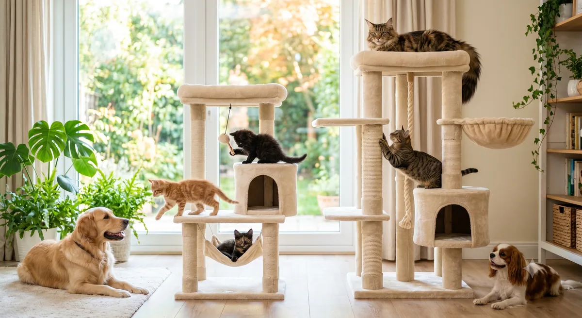 Choosing Cat Tree for Kittens vs Adult Cats