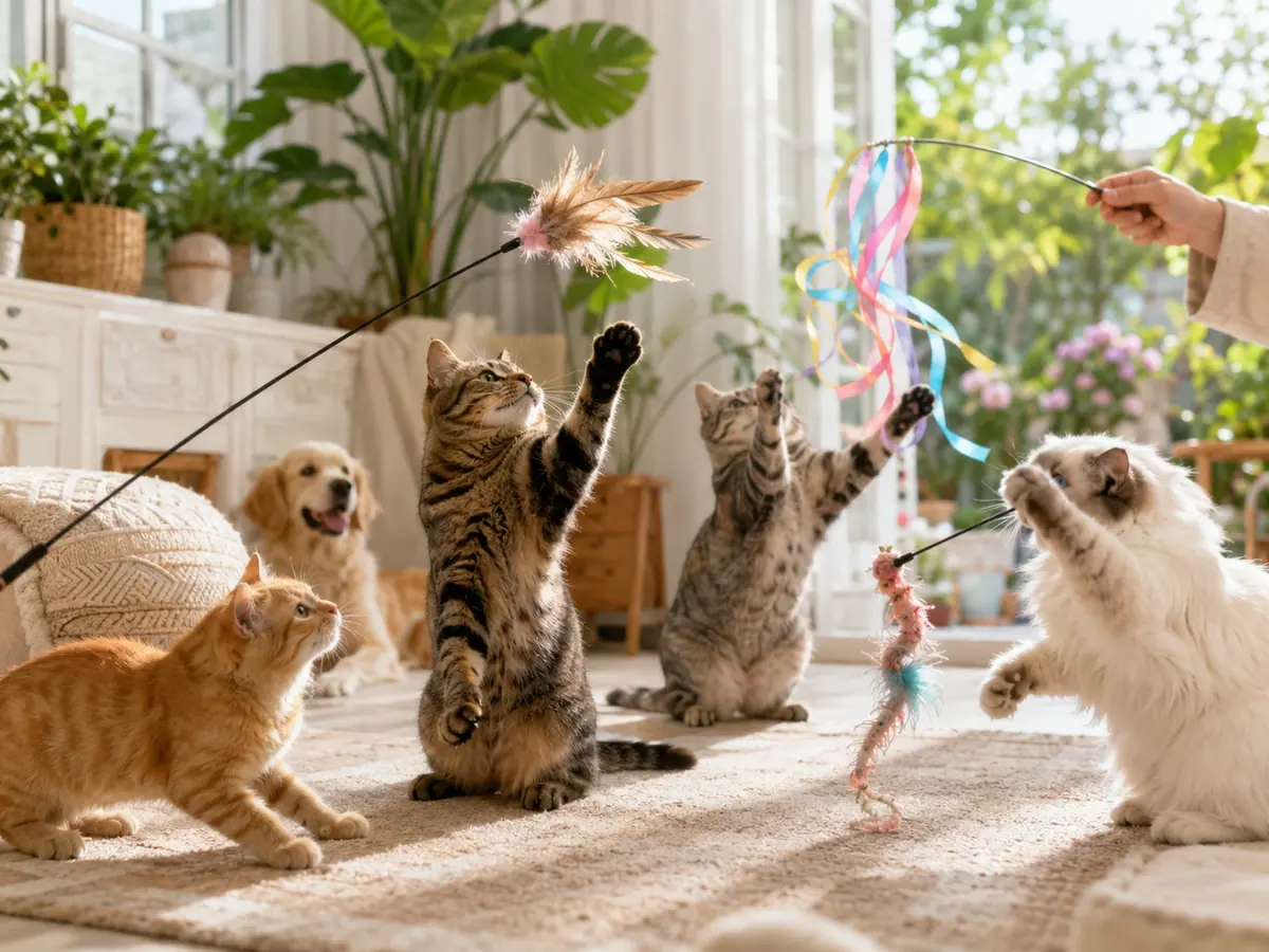 Types of Cat Wand Toy Every Cat Owner Should Know
