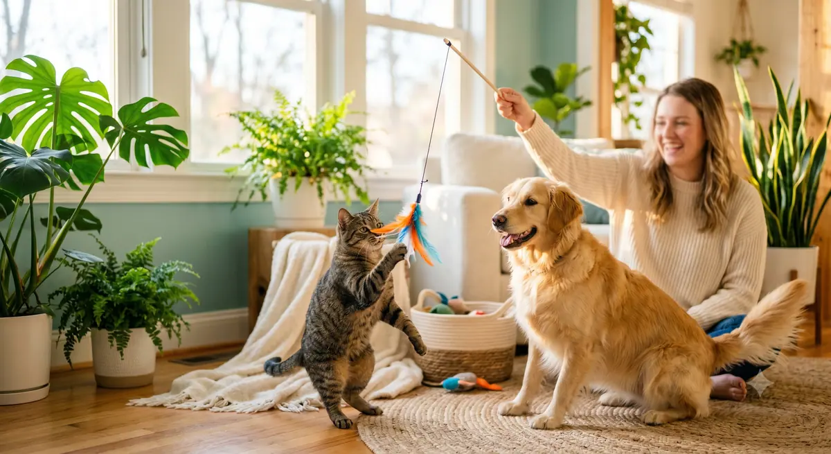 Building an Enriching Environment with Cat Wand Toy