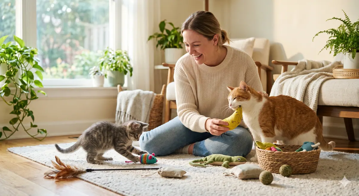 Choosing Catnip Toys for Kittens vs Adult Cats