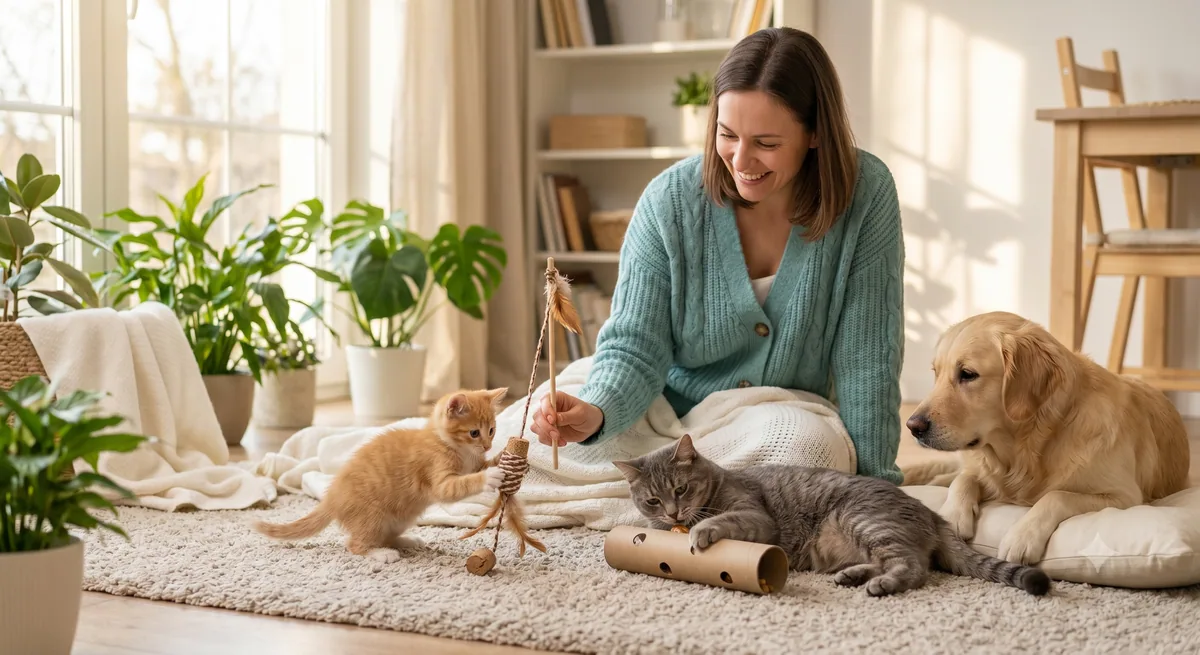 Choosing DIY Cat Toys for Kittens vs Adult Cats