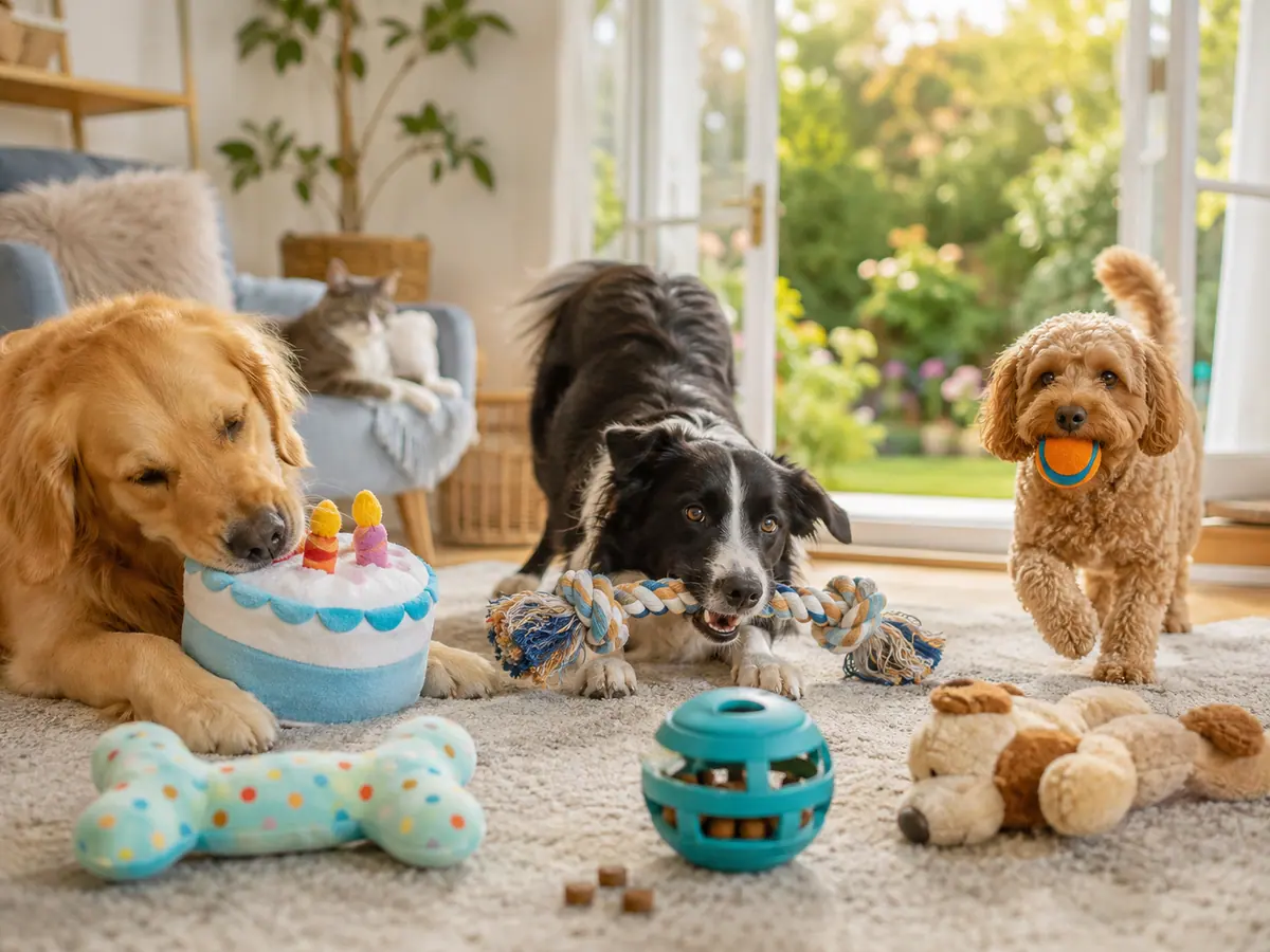 Different Types of Dog Birthday Toys and When to Use Each