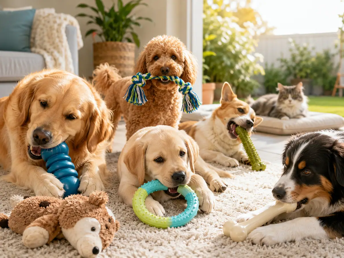 Different Types of Dog Chew Toys and When to Use Each