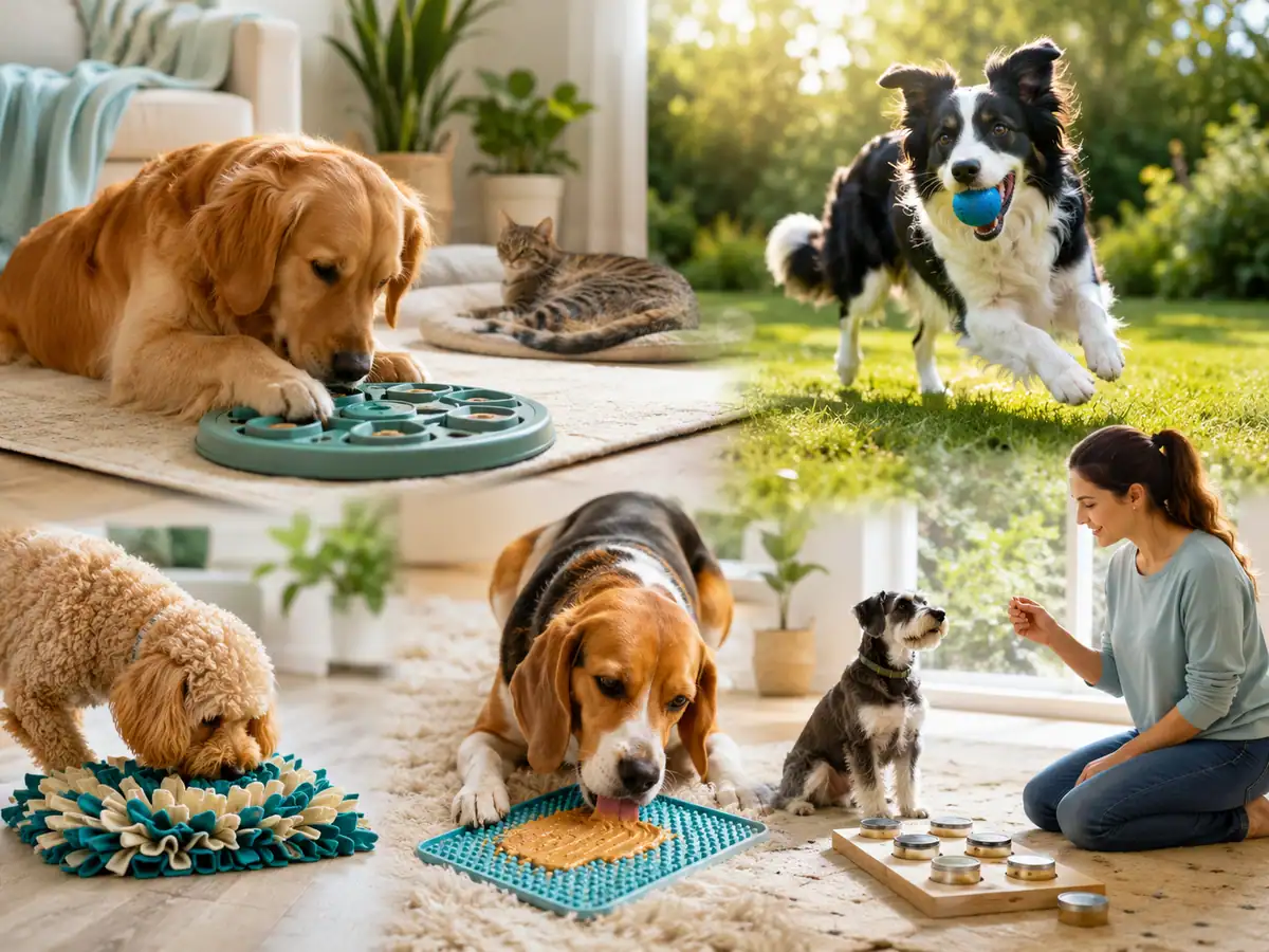 Different Types of Dog Enrichment Activities and When to Use Each