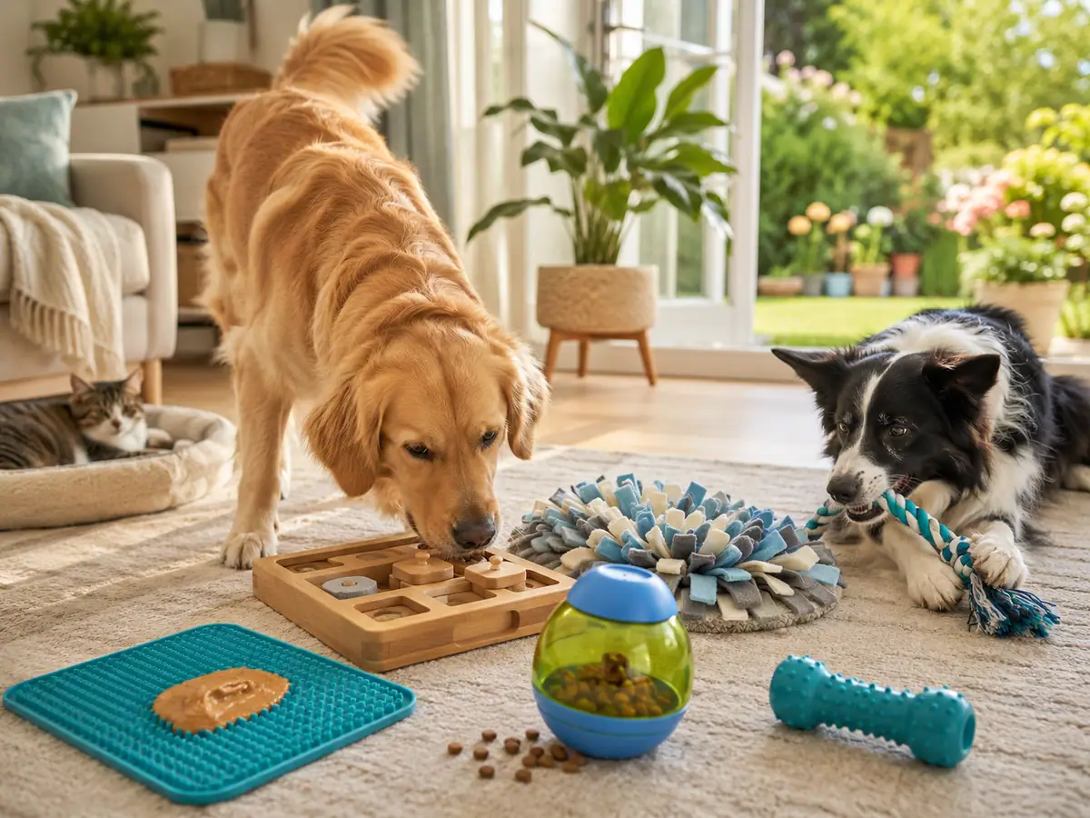 Different Types of Dog Enrichment Toys and When to Use Each