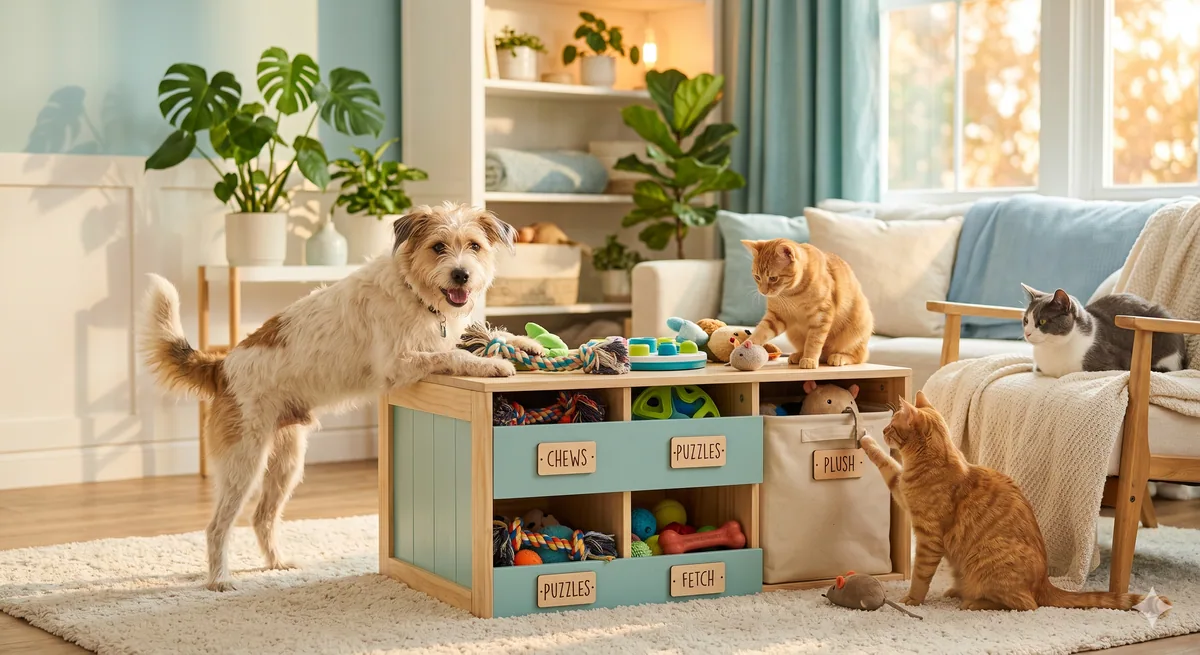 How to Use Dog Toy Box Storage for Maximum Enrichment