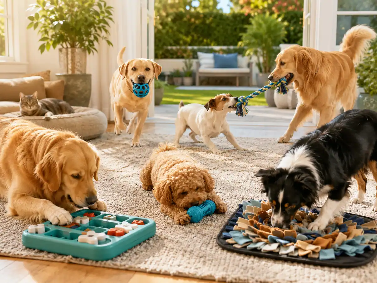 Different Types of Dog Toy For Boredom and When to Use Each