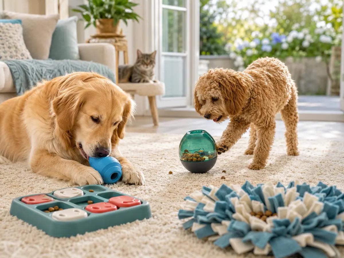 Different Types of Dog Treat Dispensing Toys and When to Use Each