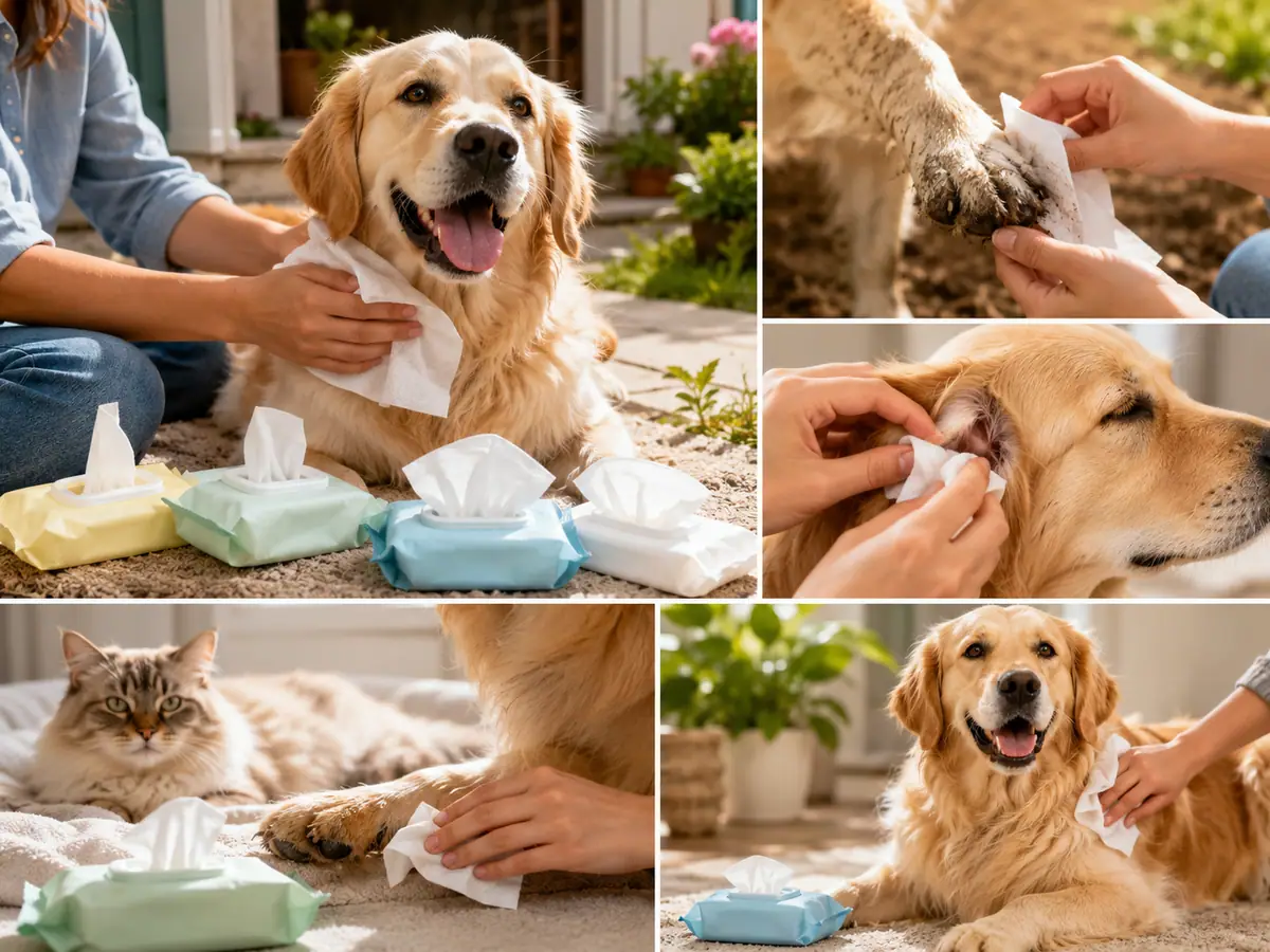 Different Types of Dog Wipes and When to Use Each