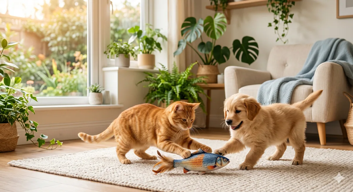 Building an Enriching Environment with Fish Cat Toy