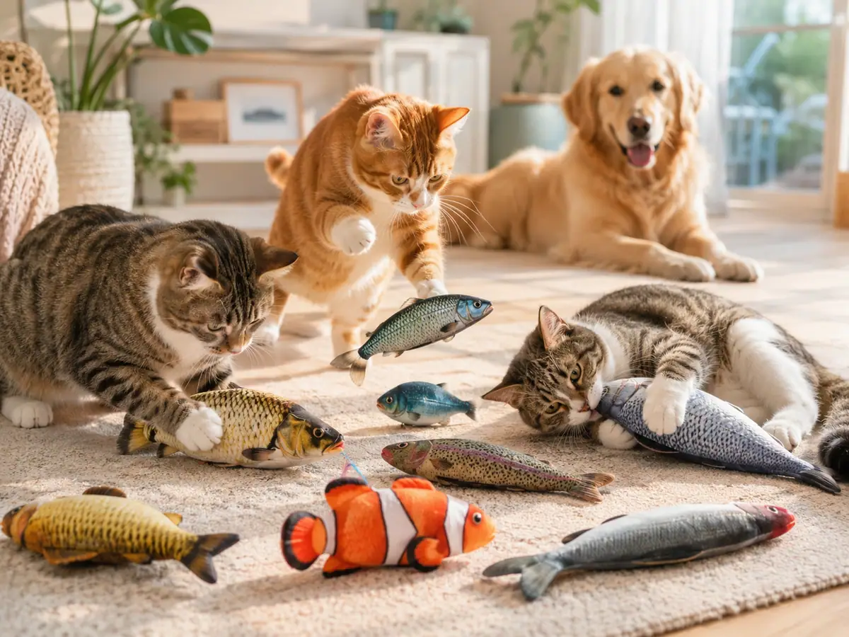 Types of Flipping Fish Cat Toy Every Cat Owner Should Know