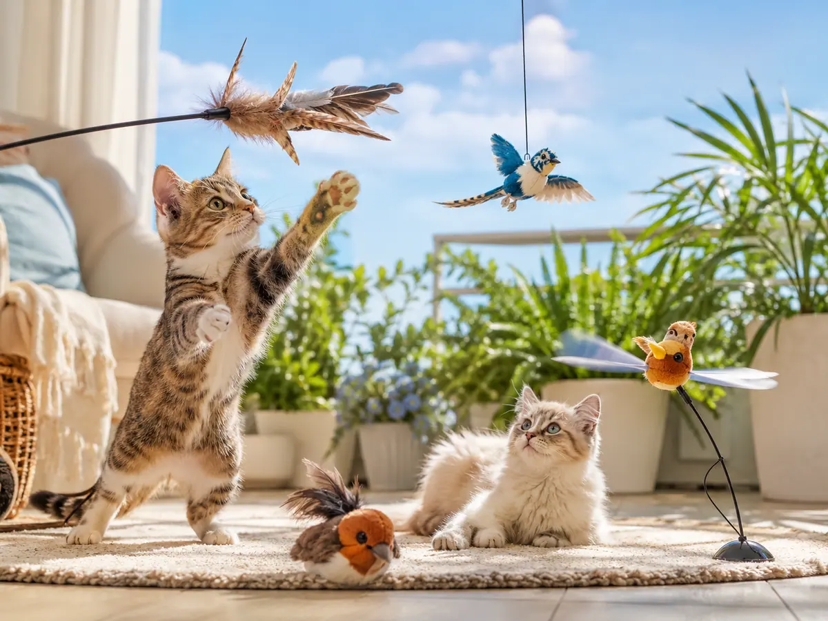 Types of Flying Bird Cat Toy Every Cat Owner Should Know