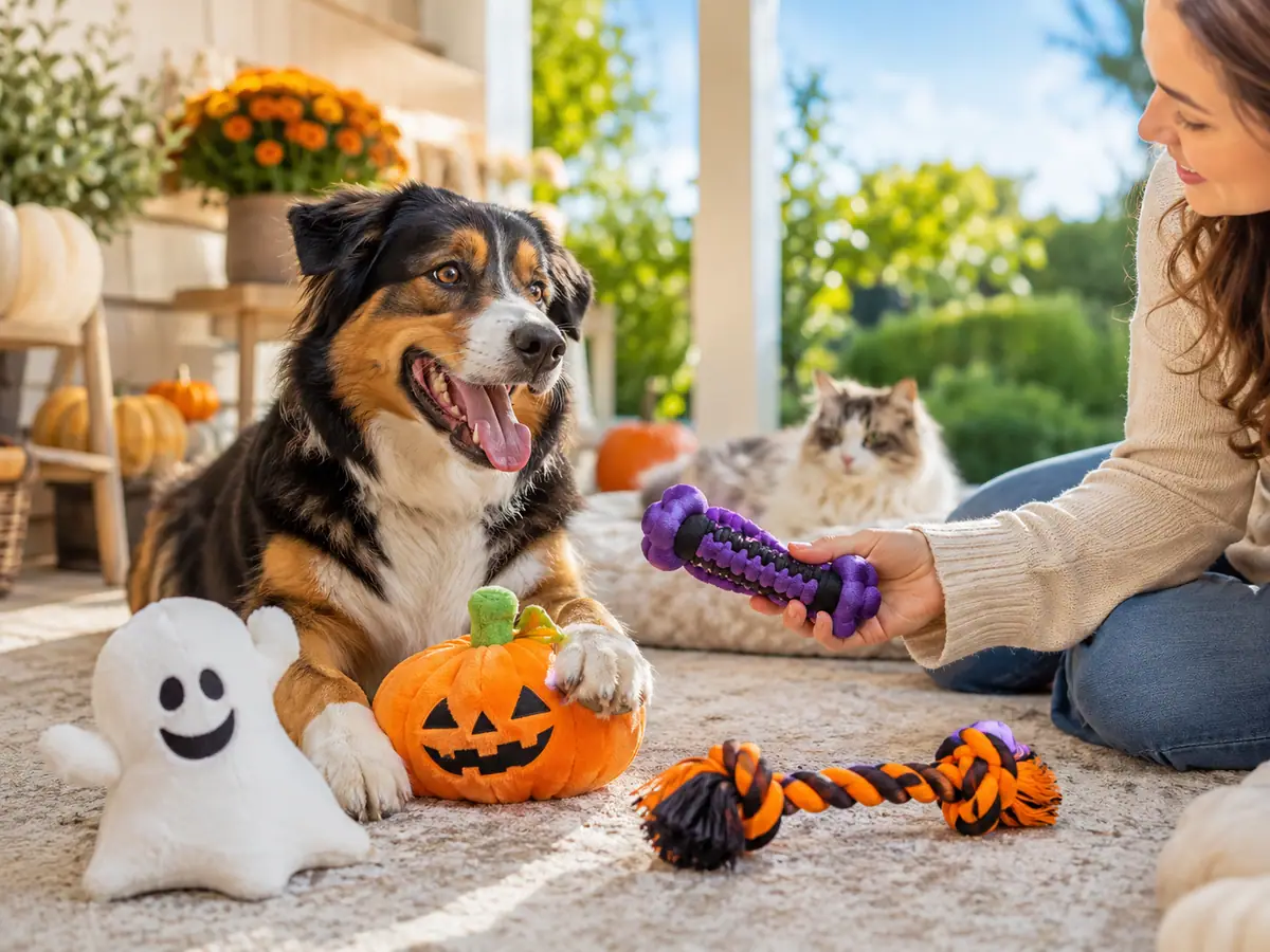 Holiday Safety Tips for Halloween Dog Toys