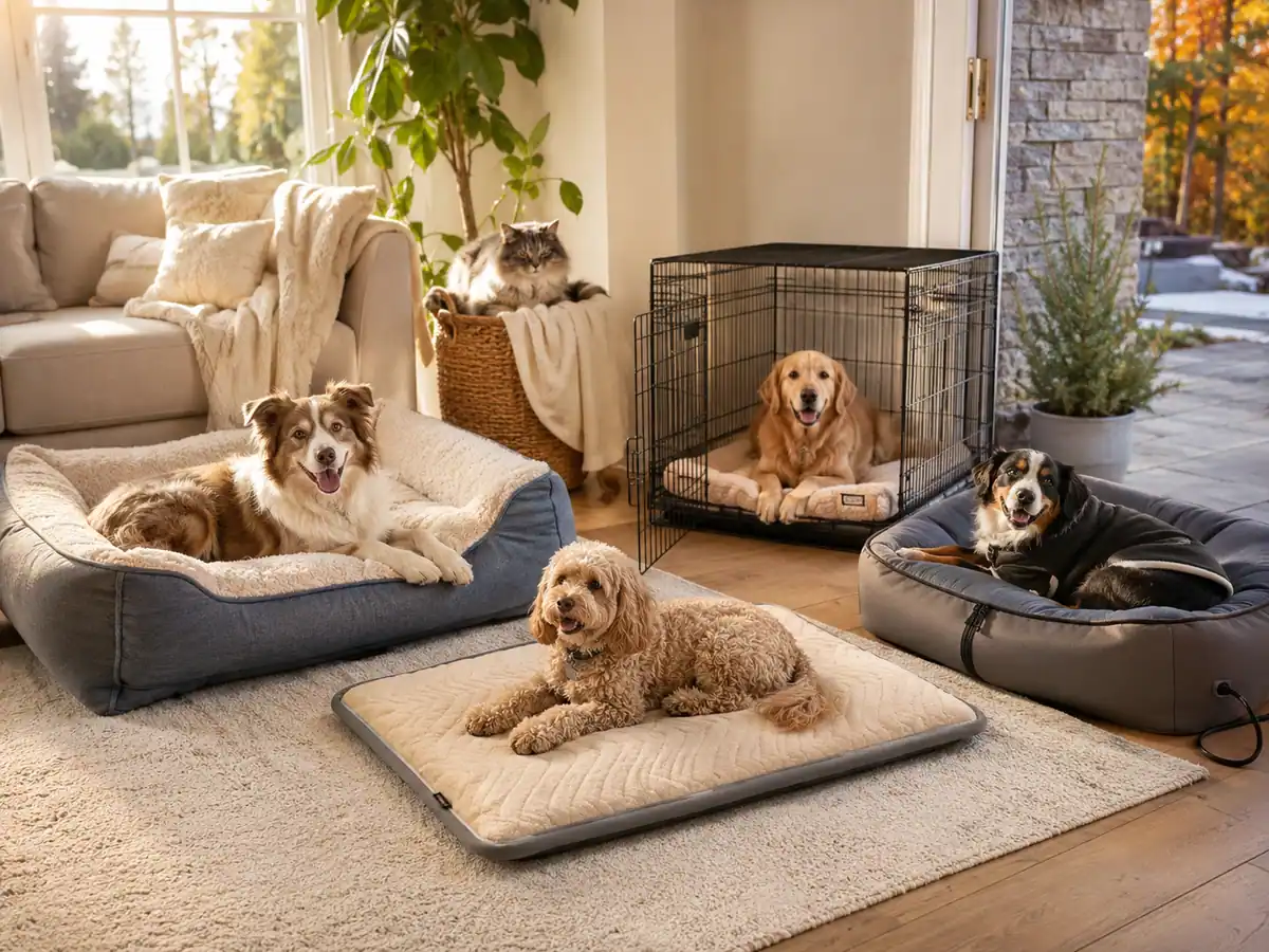 Different Types of Heated Dog Bed and When to Use Each
