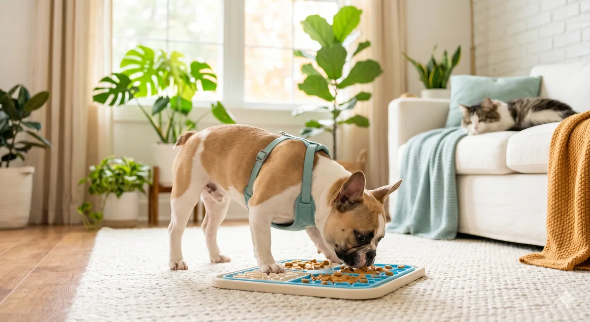 How To Keep A Puppy Busy for Flat-Faced Breeds