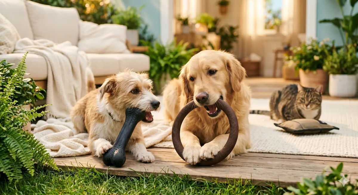 Comparing Chew-Toy Materials