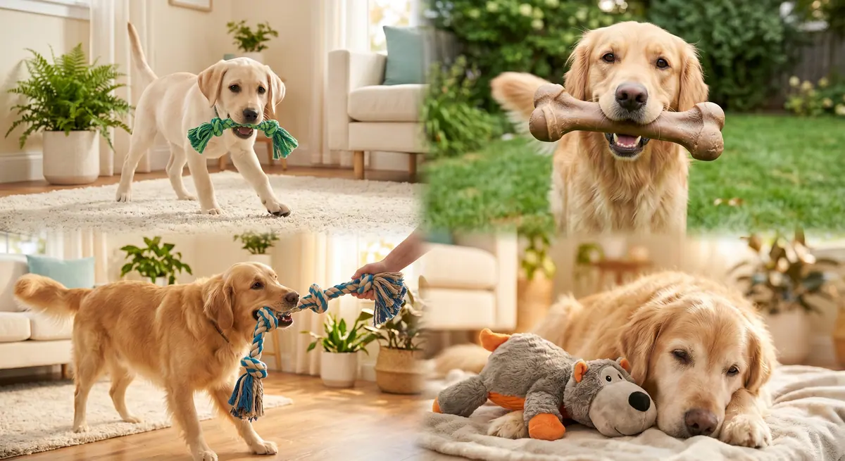 Large Dog Toys Across Your Dog's Lifetime