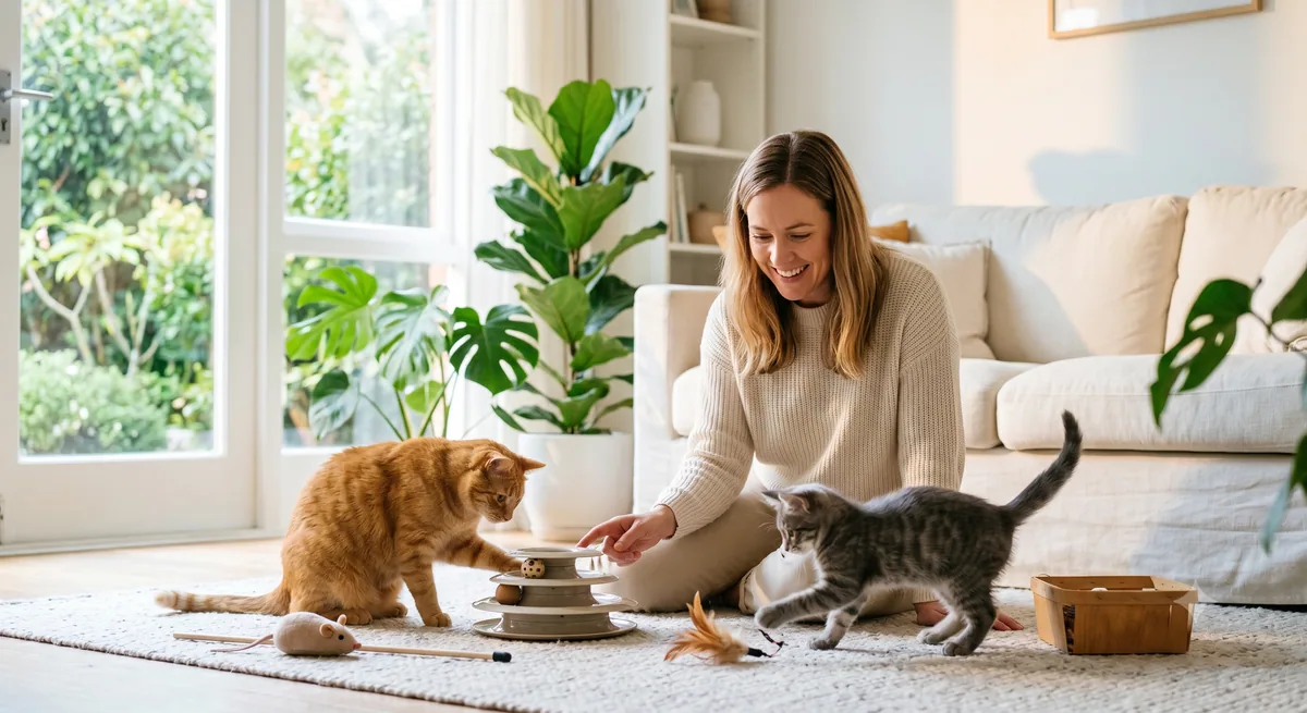 Choosing Motion Activated Cat Toys for Kittens vs Adult Cats
