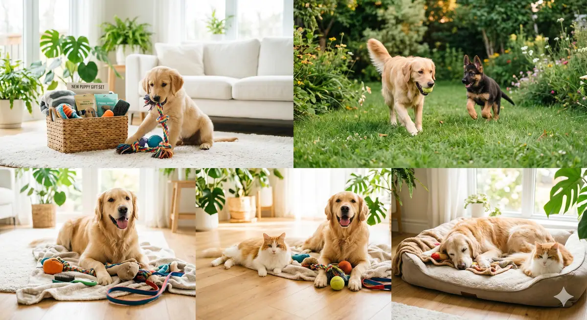 New Puppy Gift Set Across Your Dog's Lifetime