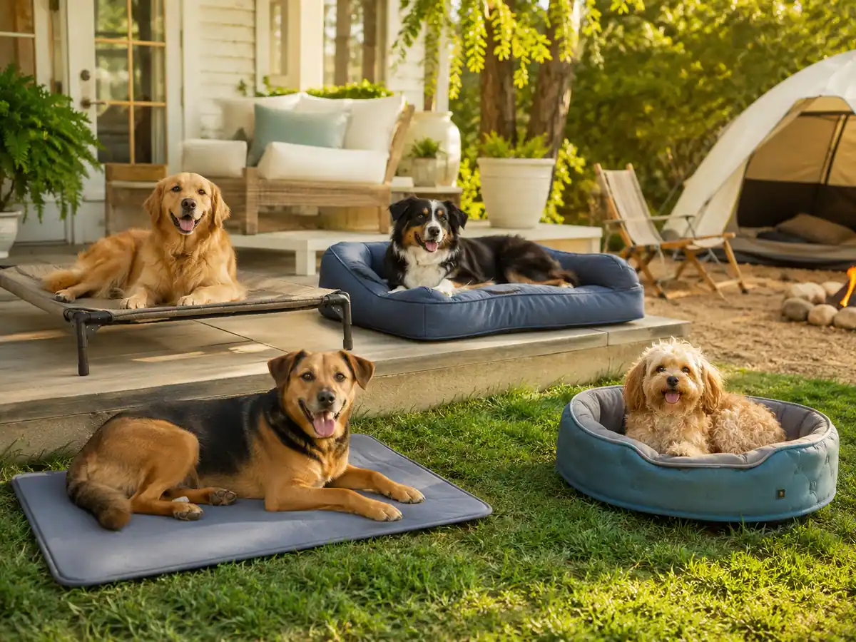 Different Types of Outdoor Dog Bed and When to Use Each